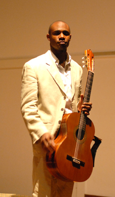 Cuban guitarist Ahmed Dickinson Cuban guitarist Ahmed Dickinson