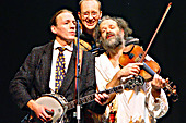 Joe, centre, with other members of the Old Rope String Band