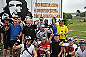 Cyclists on the 2010 trip